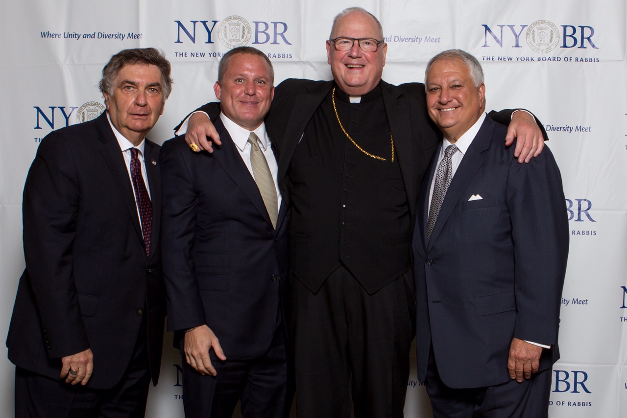 Cardinal Dolan and Vincent Pitta